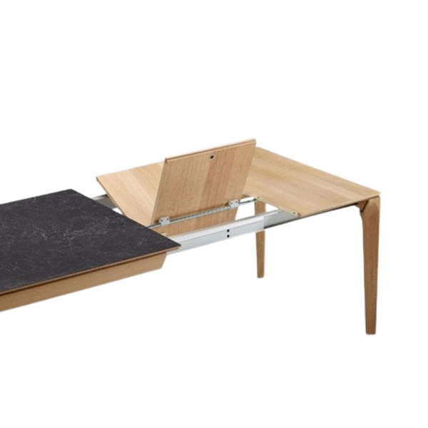 Dasras Buzz extendable dining table ceramic wood oak or walnut - 10 finishes 8 sizes 2 models