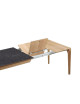 Dasras Buzz extendable dining table ceramic wood oak or walnut - 10 finishes 8 sizes 2 models