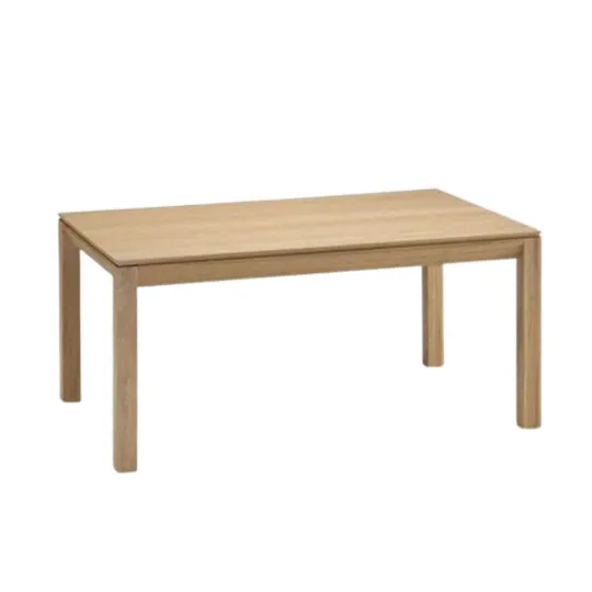 Dasras Clarté Extendable dining table oak or walnut wood - 10 finishes 12 sizes