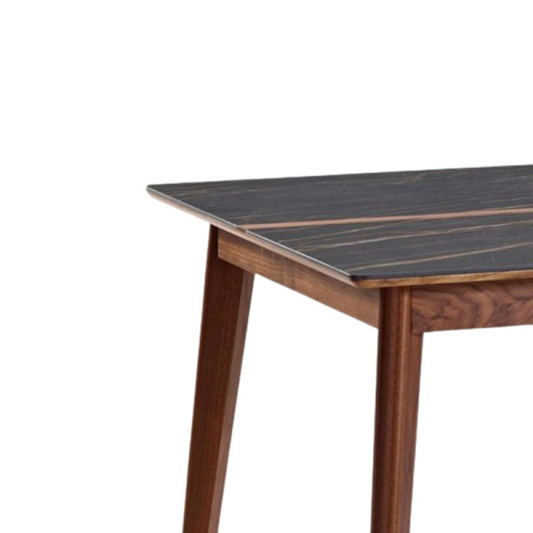 Dasras Paul Extendable dining table ceramic wood oak or walnut - 10 finishes 8 sizes