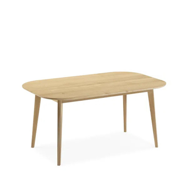 Dasras Snack extendable dining table in oak or walnut wood - 10 finishes 14 sizes