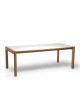 Dasras Rives extendable dining table ceramic wood oak or walnut - 10 finishes 3 sizes