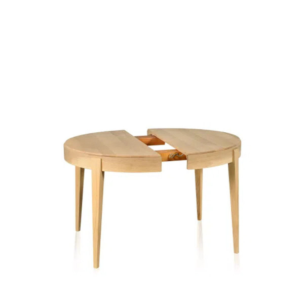 Dasras Liseré Extendable dining table oak wood - 9 finishes 3 sizes