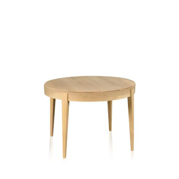 Dasras Liseré Extendable dining table oak wood - 9 finishes 3 sizes