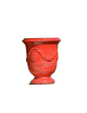 Terre Figuière Red glazed Anduze vase - 4 sizes