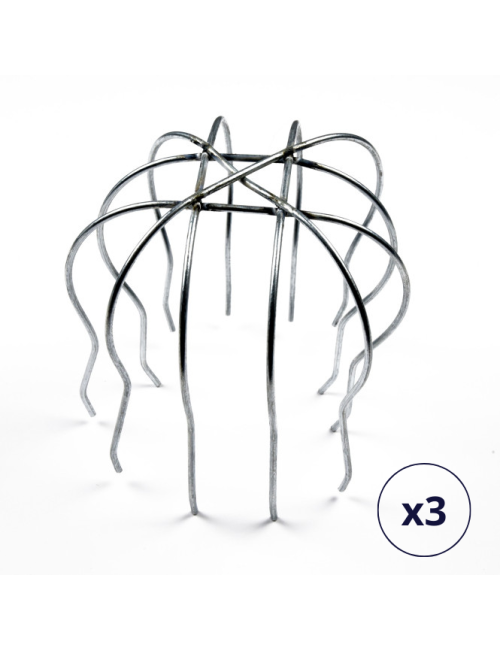 Crapaudine OISIPIC anti-intrusion pour gouttière