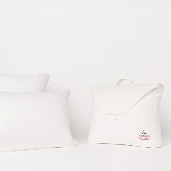 Pyrenex Aoste ultra soft white goose pillow - 5 sizes
