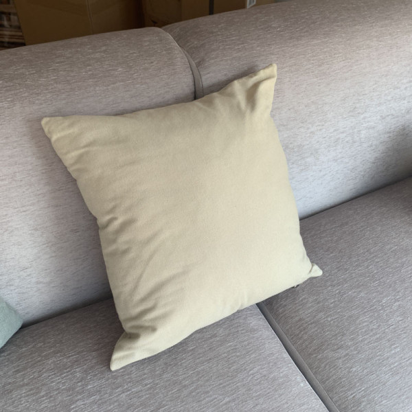 Pôdevache Amour Embroidered cushion square 45x45cm