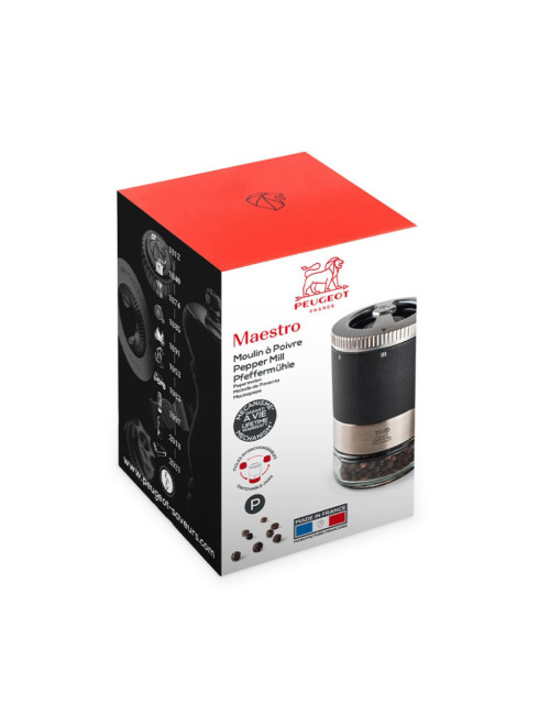 Peugeot Maestro graphite u'Select wooden pepper mill