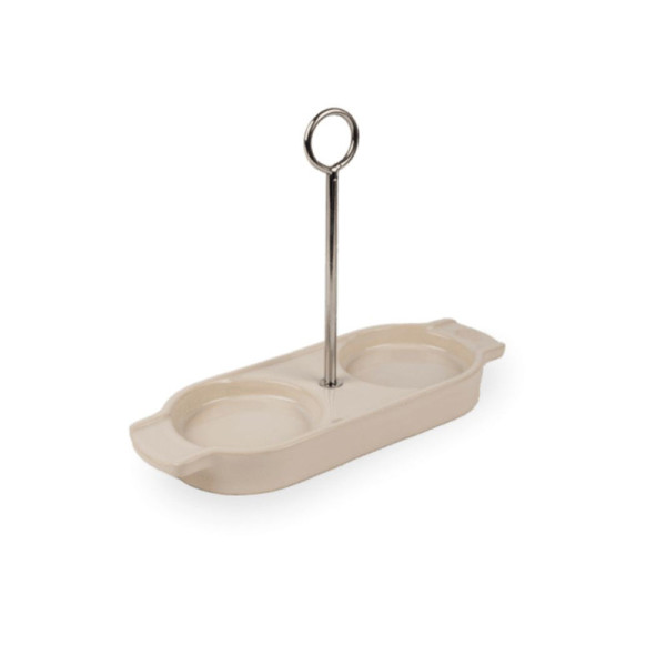 Peugeot ceramic tray for two mills - 2 colors