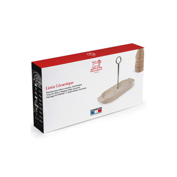 Peugeot ceramic tray for two mills - 2 colors