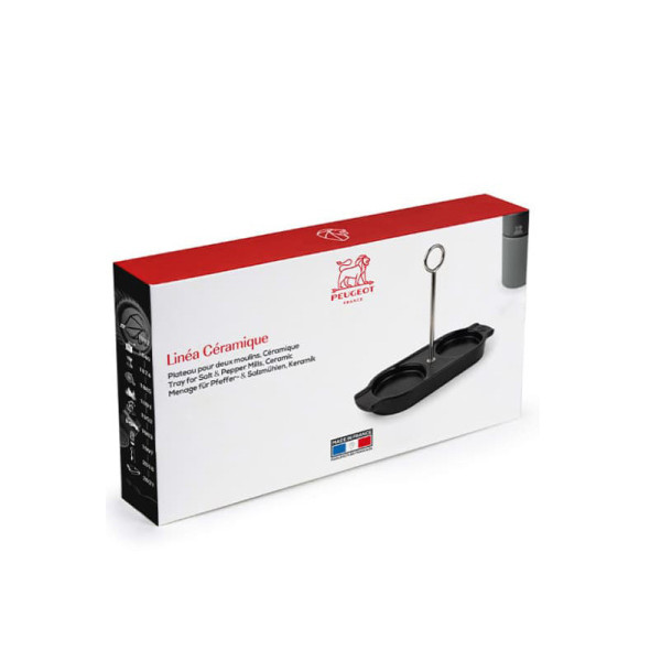 Peugeot ceramic tray for two mills - 2 colors