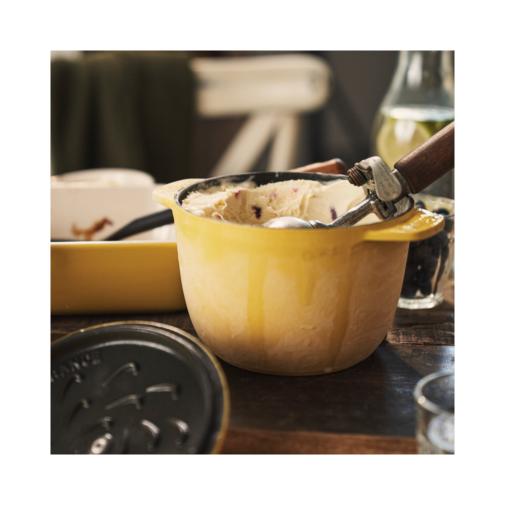 STAUB Gohan cast iron rice casserole Lemon 16cm