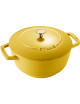 Staub Chistera Cast Iron Cocotte Lemon - 3 Sizes