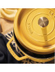 Staub cast iron cocotte round Lemon - 3 diameters
