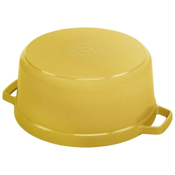Staub cast iron cocotte round Lemon - 3 diameters