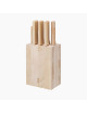OPINEL knife block in beech wood - empty 2 sizes