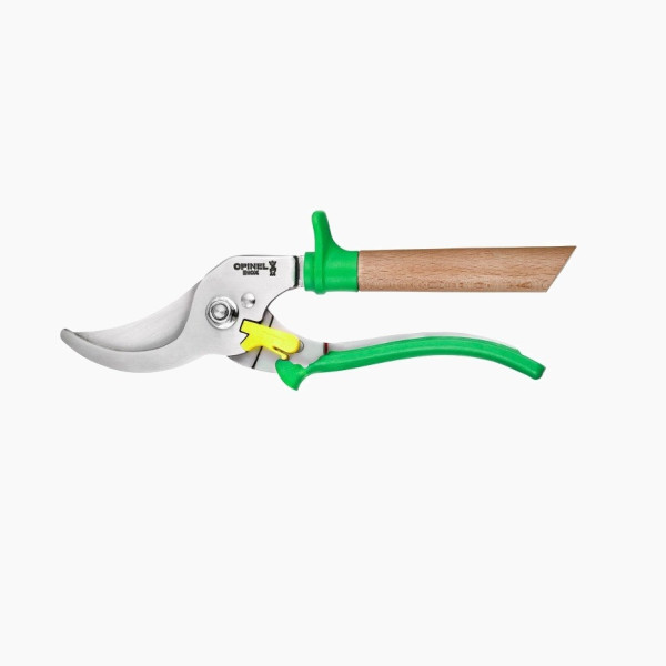 OPINEL pruning shears in wood and stainless steel - 2 colours