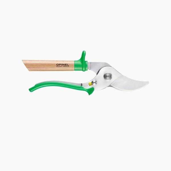 OPINEL pruning shears in wood and stainless steel - 2 colours