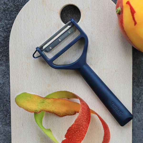 OPINEL T-duo peeler wood or polymer - 5 colors
