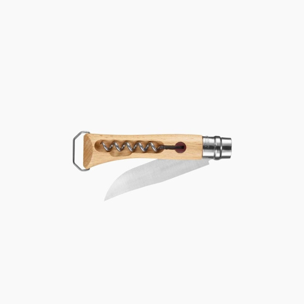 OPINEL Knife No. 10 corkscrew and bottle opener