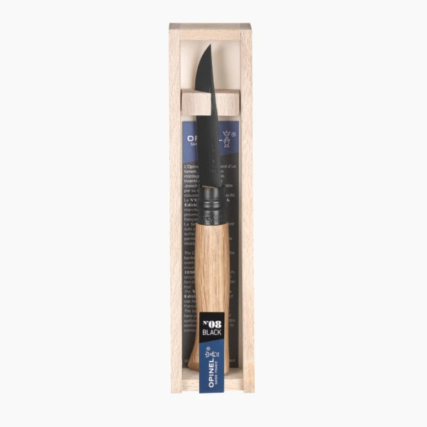 OPINEL Knife n°8 Tradition Luxe Oak black Edition