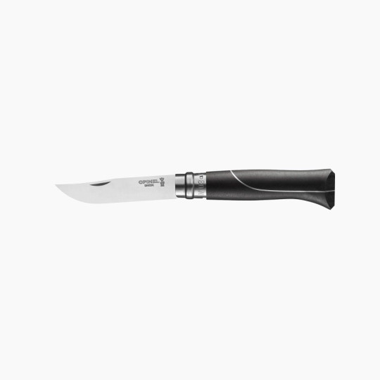 OPINEL Knife No. 8 Tradition Luxe Ellipse Ebony and aluminum