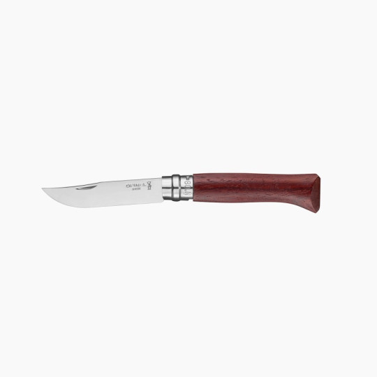 OPINEL Knife n°8 Tradition Luxe Padouk - 2 sizes