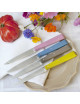 OPINEL box set of 4 knives n°125 Bon appétit bois - 5 colors