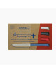 OPINEL Box of 4 Bon appétit + polymer knives - 5 colors