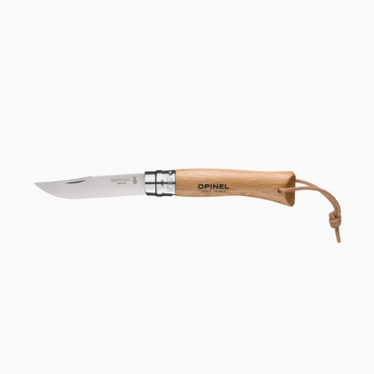 OPINEL Baroudeur knife n°7 - n°8 Tradition natural beech - 2 sizes