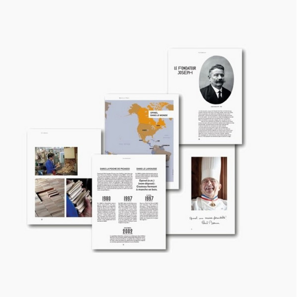 OPINEL Book "Au fil de l'histoire" 160 pages