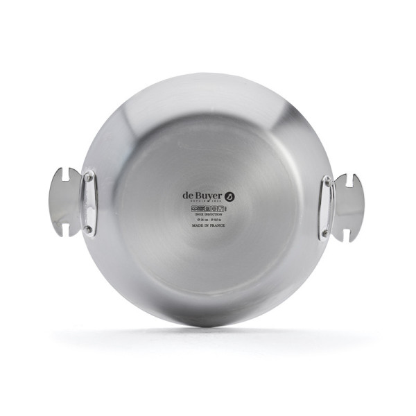 DE BUYER  Alchimy Loqy removable stainless steel frying pan - 4 sizes