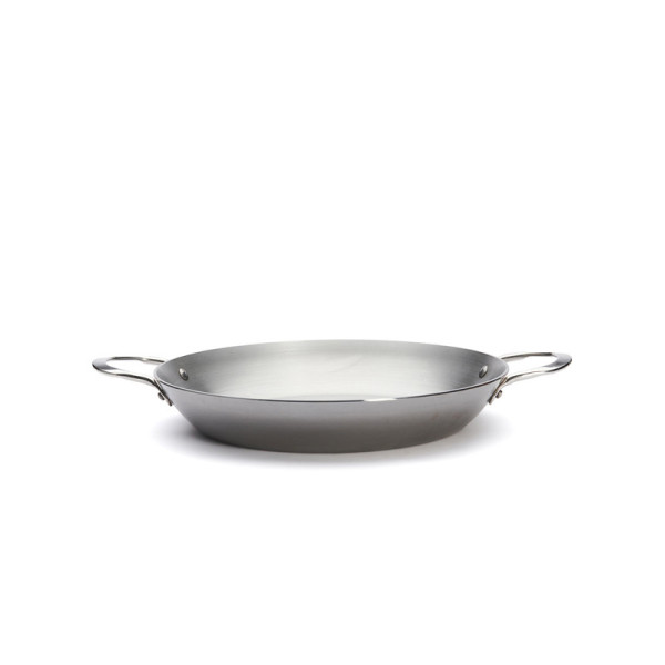 De Buyer Mineral B Steel Paella Pan - 2 sizes