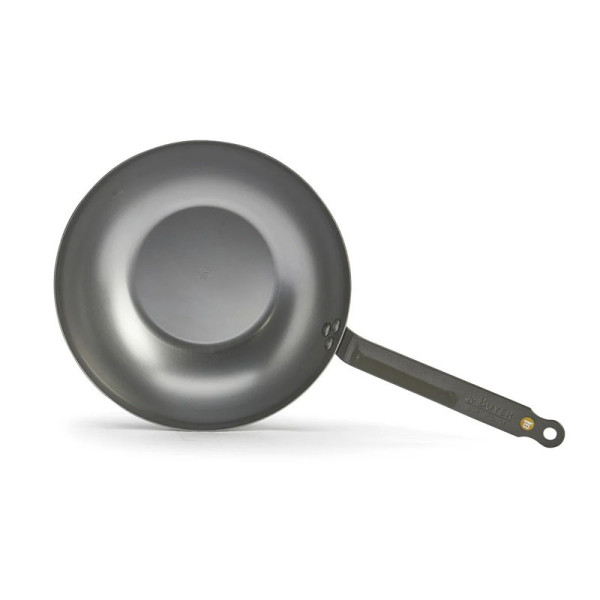 DE BUYER Mineral B domed wok in steel - 3 sizes