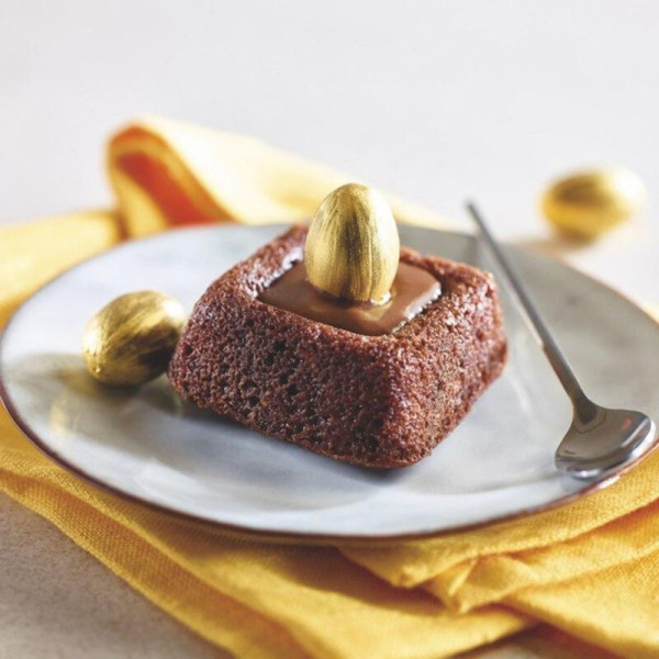 SILPAT 12 square savarin cake mold in silicone 40x30cm