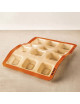 SILPAT 12 square savarin cake mold in silicone 40x30cm