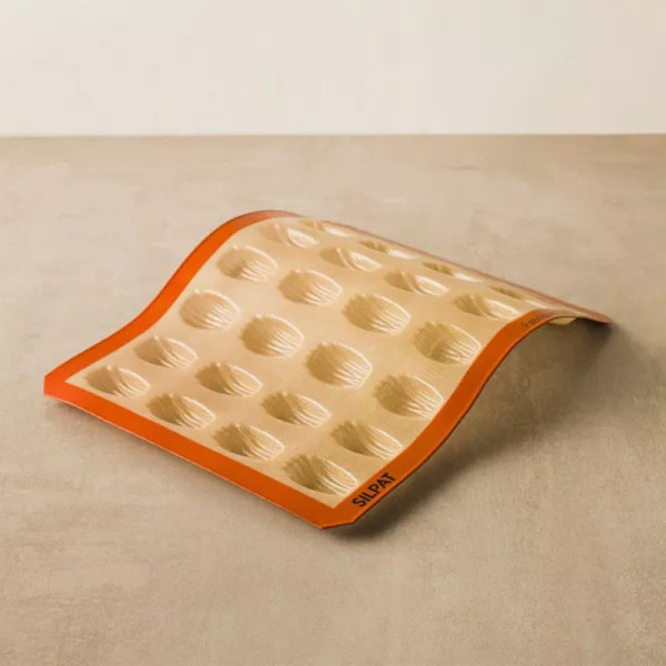 SILPAT 28 mini madeleine cake mold in silicone 40x30cm