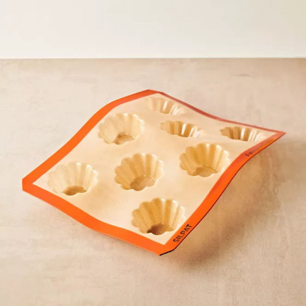 SILPAT 8-brioche cake mold in silicone 40x30cm