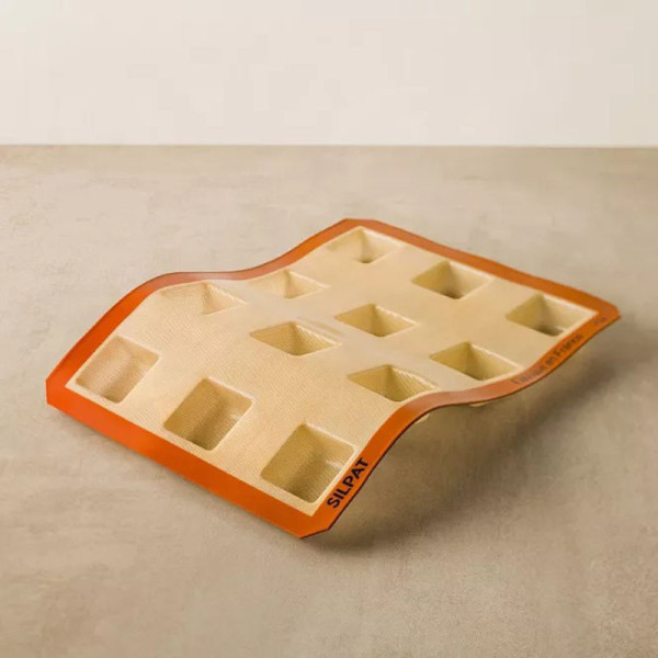 SILPAT 12-square silicone cake mold 40x30cm