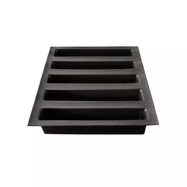 FLEXIPAN silicone 5-cake long cake mold 40X30cm