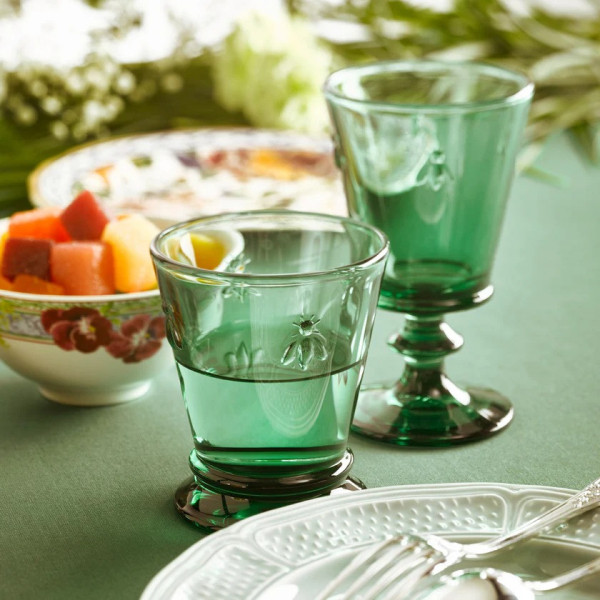 La Rochère Abeille 4 water glasses set of 4 assorted colors