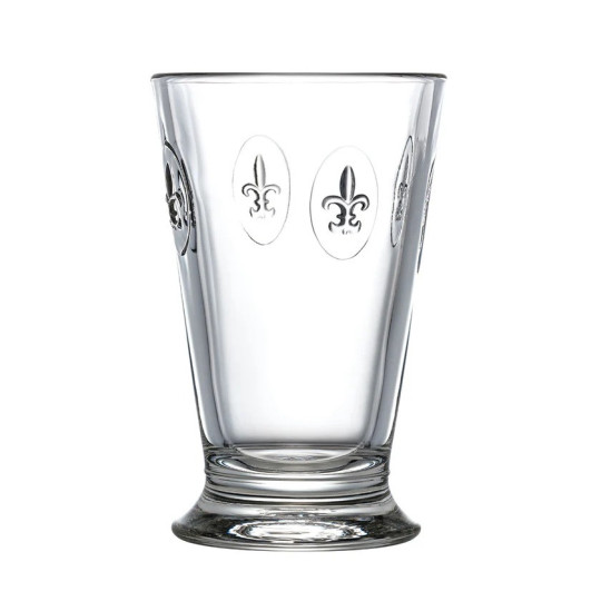 La Rochère Fleur de Lys 6 long drink juice glasses