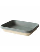 DIGOIN stoneware rectangular dish n°5 storm color