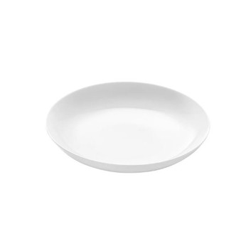 DEGRENNE 6 Modulo white soup plates 20cm