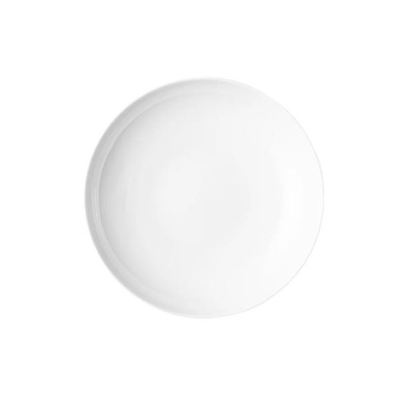 DEGRENNE 6 Modulo white soup plates 20cm