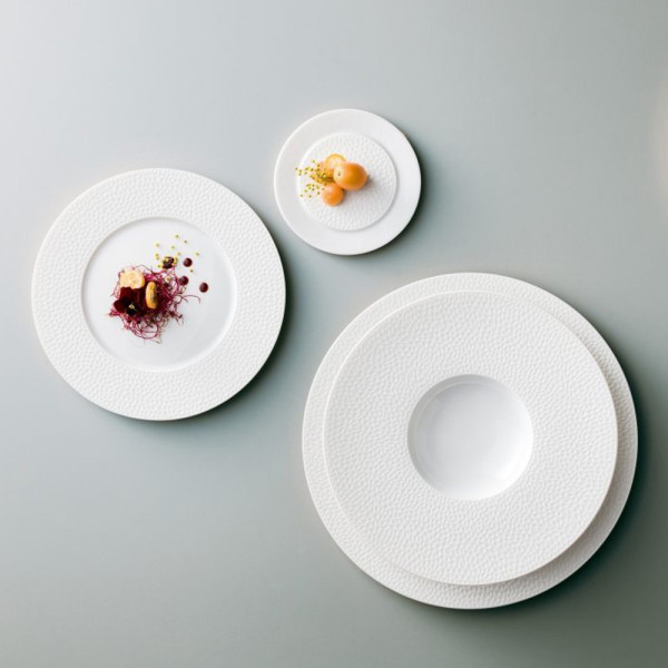 DEGRENNE 6 porcelain plates L Fragments - 6 sizes