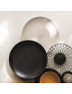 DEGRENNE 6 Modulo nature Kaolin plates - 5 sizes