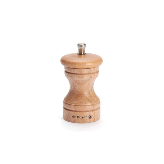 DE BUYER Salt mill Paso 10cm in wood - 4 colors