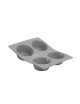 DE BUYER 4-muffin silicone elastomer